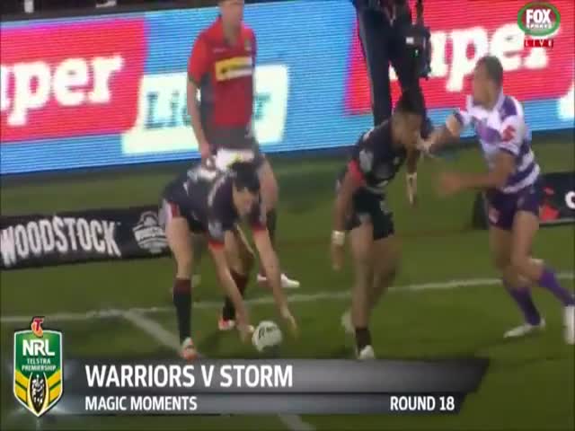 This Rugby Try Is On Another Level of Awesome