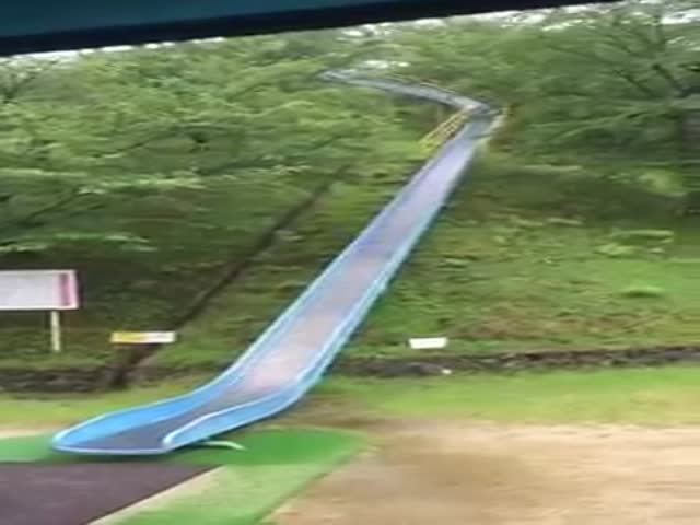 This Slide Doesn’t Look Very Safe at All