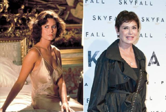 A Few of the Hottest James Bond Leading Ladies Then and Now