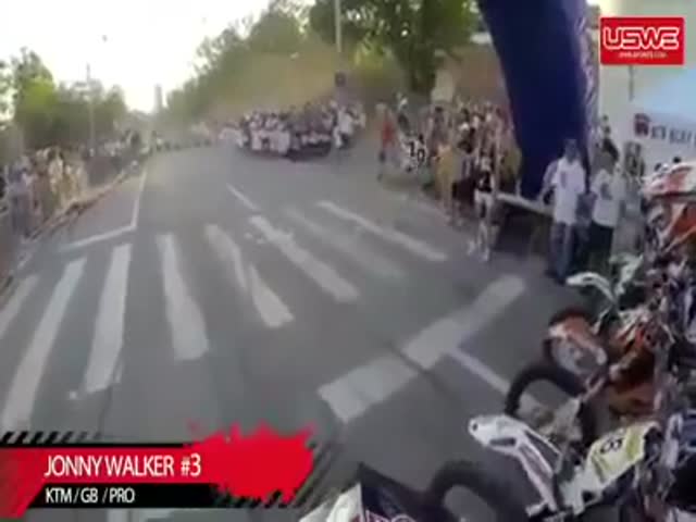 Motocross Amazing Track Riding - GoPro Helmet Cam