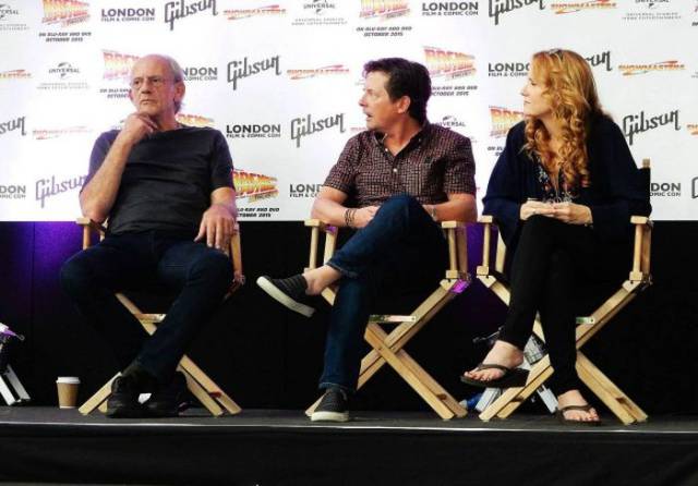 The “Back to the Future” Cast Reunite in London Three Decades Later
