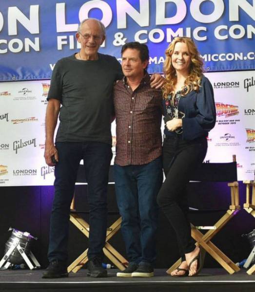 The “Back to the Future” Cast Reunite in London Three Decades Later