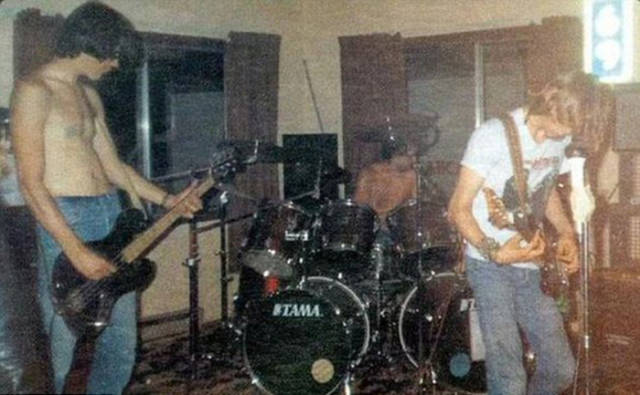 Rare Vintage Photos of Nirvana’s First Live Gig