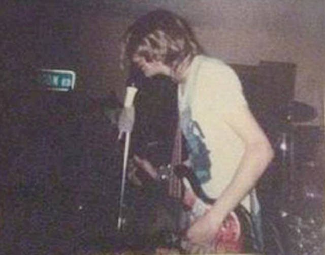 Rare Vintage Photos of Nirvana’s First Live Gig