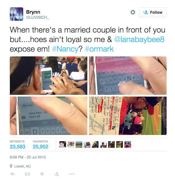 Cheating Woman Gets Outed on Twitter by Concerned Strangers