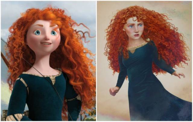 Finnish Artist Brings Popular Disney Princesses to Life