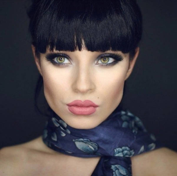 Stunning Girl Dramatically Transforms Her Looks with Hair and Makeup