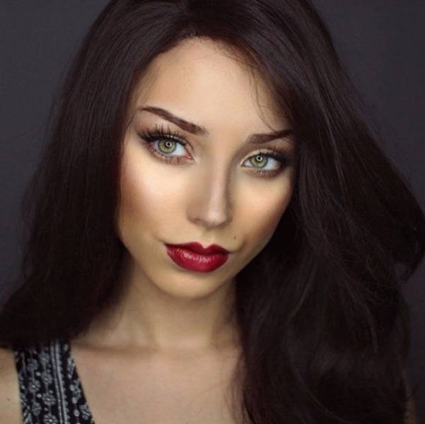 Stunning Girl Dramatically Transforms Her Looks With Hair And Makeup 6 Pics