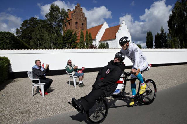 The Touching True Story of the Twins Who Compete as an Ironman Team