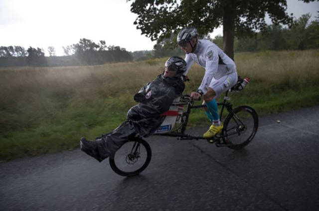 The Touching True Story of the Twins Who Compete as an Ironman Team
