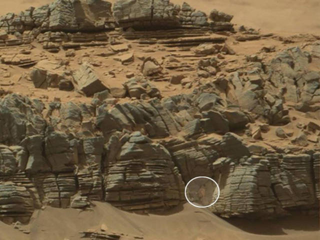NASA’s Mars Rover Camera Captures a Crab-like Alien on the Red Planet