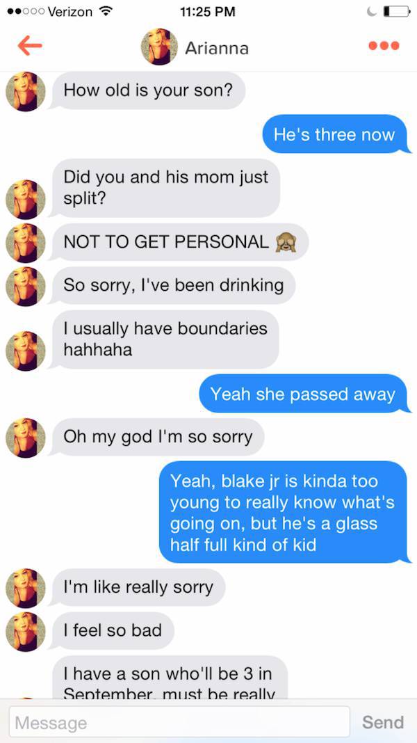 Naive Girl Doesn’t Notice That She Is Really Chatting to Forrest Gump on Tinder