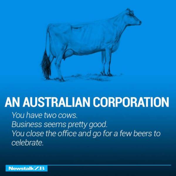 Two Cows Explain the World Economies in Simple Terms