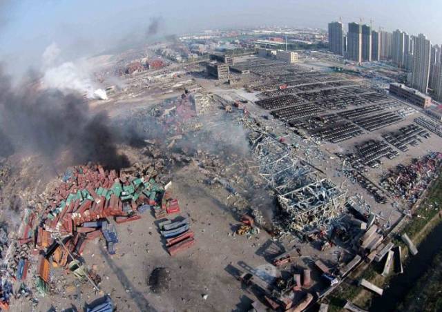 Chinese City Devastated by Massive Explosion