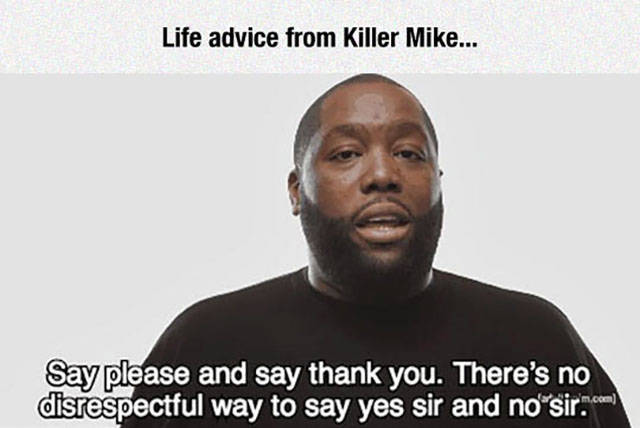 Killer Mike’s Words of Wisdom