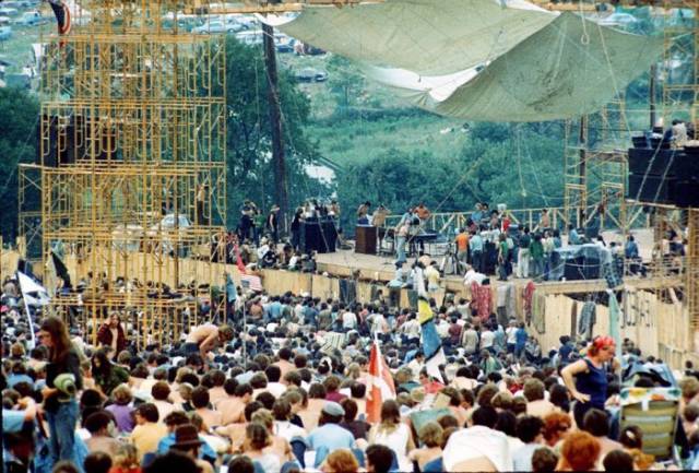 Rarely Seen Images of the Wacky Woodstock Festival