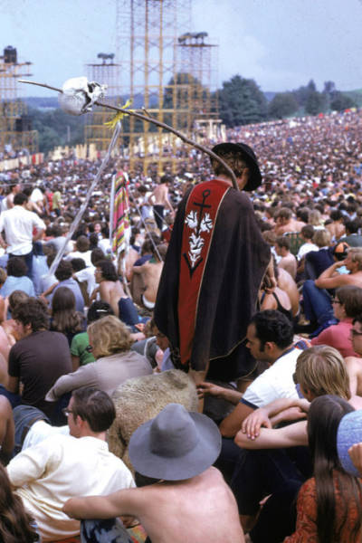 Rarely Seen Images of the Wacky Woodstock Festival