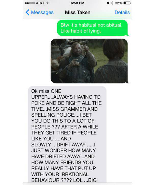 Hilarious Conversation Between an Obviously Crazy Woman and the Person She Texted by Mistake