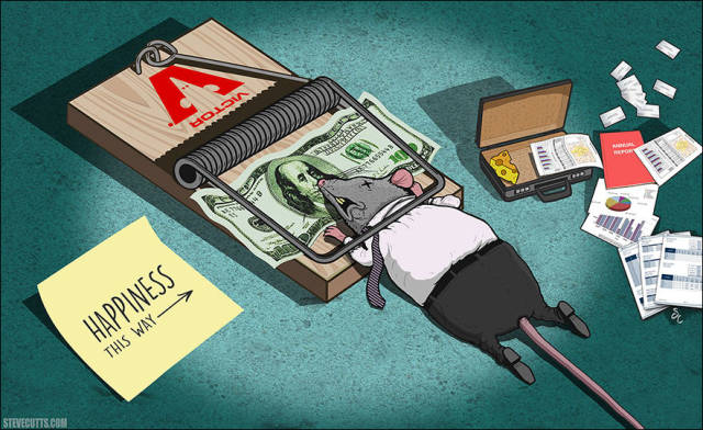 Steve Cutts Comments on the Modern World with These Hard-hitting Artworks