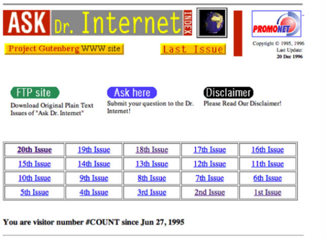 The Worst Websites from the 90s