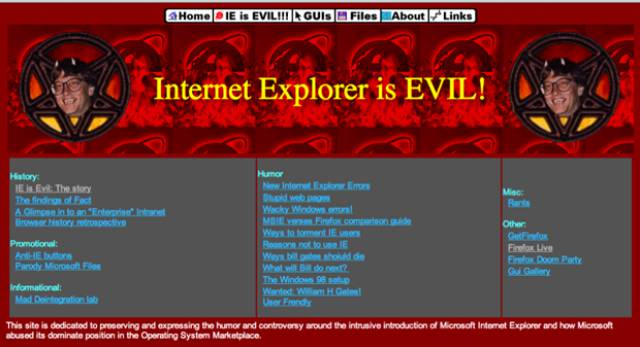 The Worst Websites from the 90s