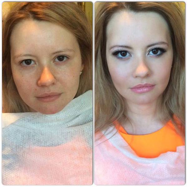 Makeup Makes a Major Difference to These Girls Natural Looks