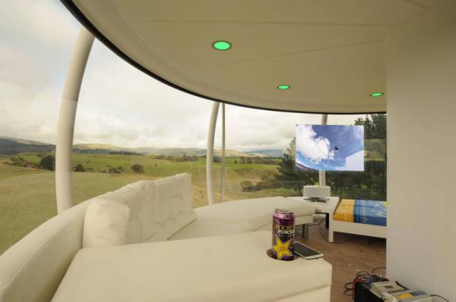 This Awesome Self-built Sky Dome Is the Coolest Man Cave Ever