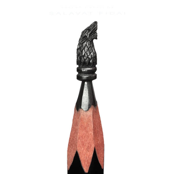 Amazing Tiny Lead Sculptures Carved into the Tips of Pencils