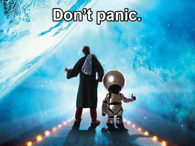 Memorable Phrases from “Hitchhiker’s Guide to the Galaxy”