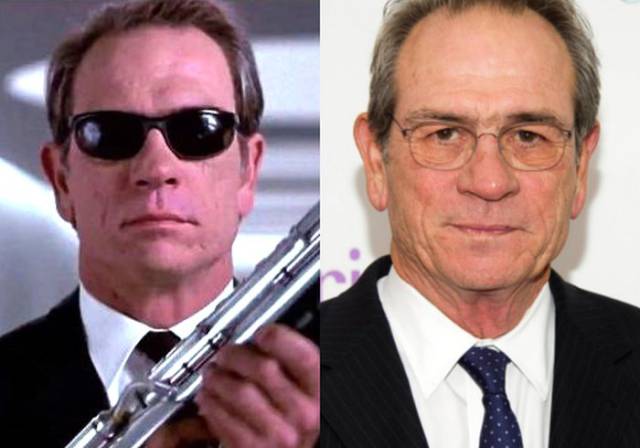 The “Men in Black” Cast Then and Now