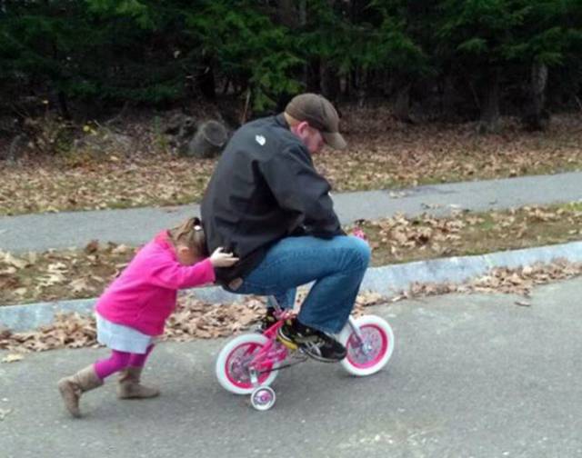 Dads Make Parenting Look Effortless