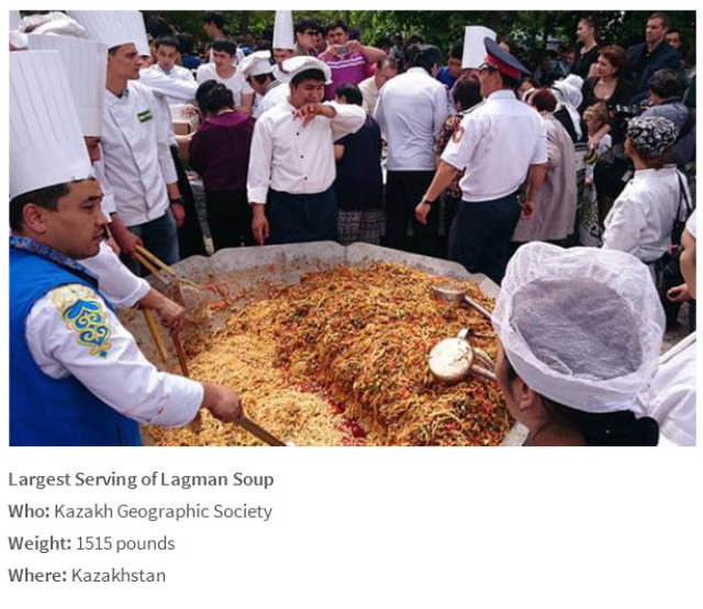 Gigantic Food Creations That Have Set Records Worldwide
