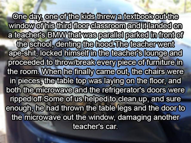 Teachers Reveal the Truth about What Really Goes on in the Teachers’ Lounge Teachers Reveal the Truth about What Really Goes on in the Teachers’ Lounge