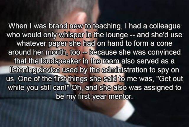 Teachers Reveal the Truth about What Really Goes on in the Teachers’ Lounge Teachers Reveal the Truth about What Really Goes on in the Teachers’ Lounge