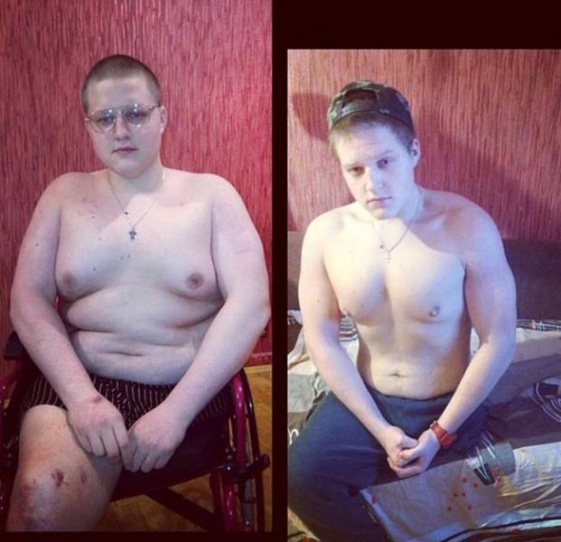 The Disabled Teen Who Was Inspired to Get Fit and Change His Lifestyle