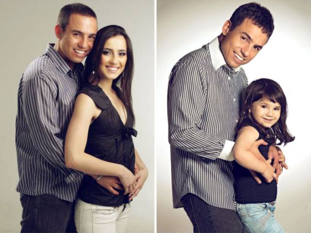 Man Pays Tribute to His Late Wife in Adorable Father and Daughter Photoshoot