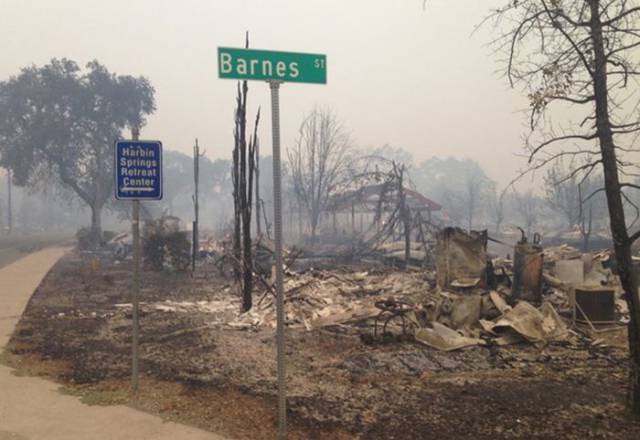 The 100,000 Acre Fire in California Did Some Serious Damage