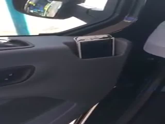 iPhone 6 Gets Completely Crushed by Ford Transit Door