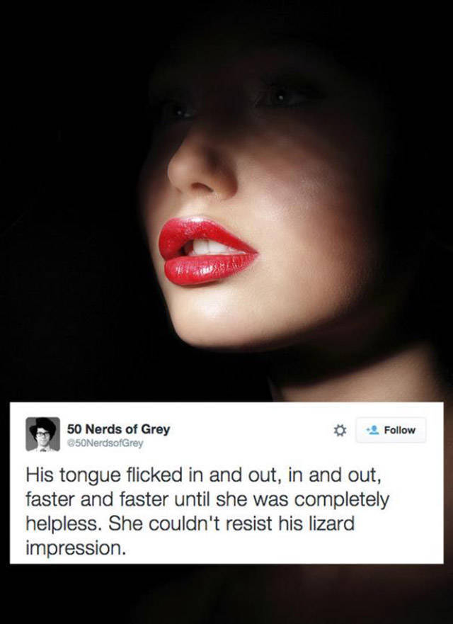 What “50 Shades of Grey” Would be Like If It Was Remade for Nerds