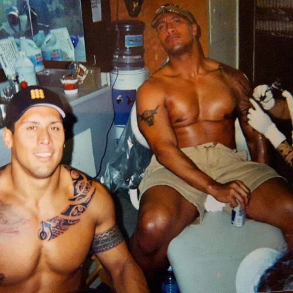 “The Rock’s” Body Double Is Actually His Own Lookalike Cousin