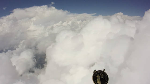 GoPro Camera Films Life above the Clouds
