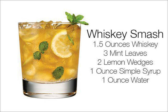 Awesome Alcoholic Drinks That Have Whiskey as the Main Ingredient