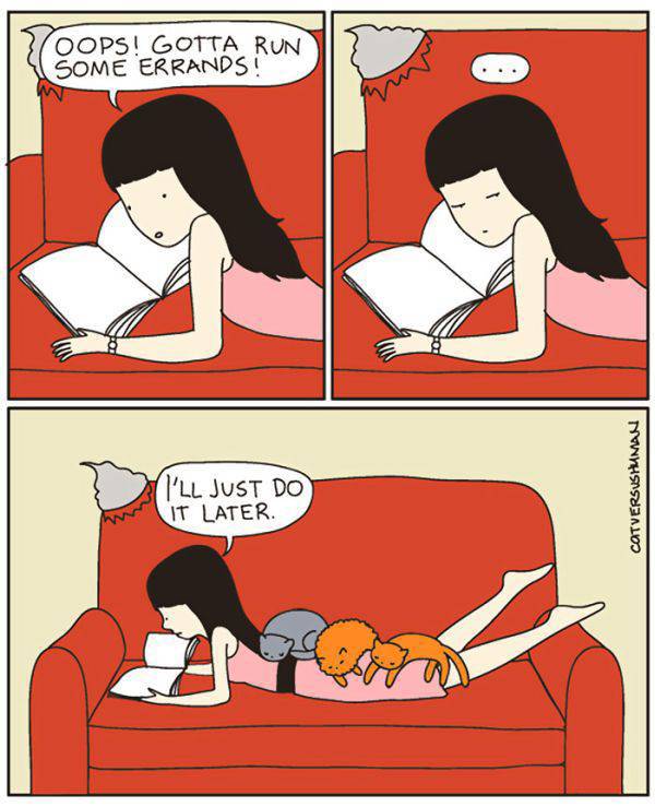 Amusing Illustrations That Cat Owners Will Definitely Agree with