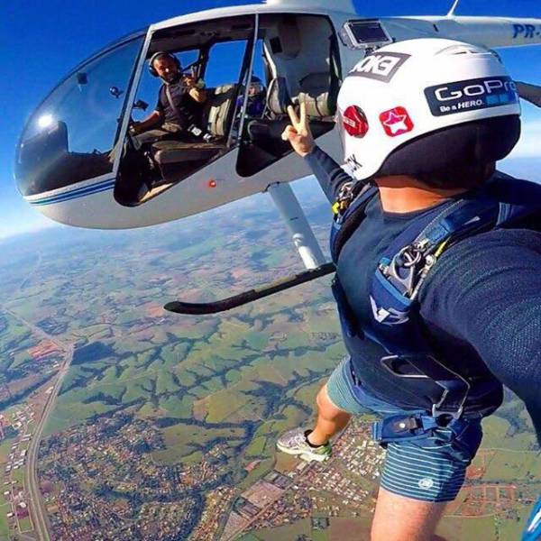 These Extreme Selfies are a Little Insane