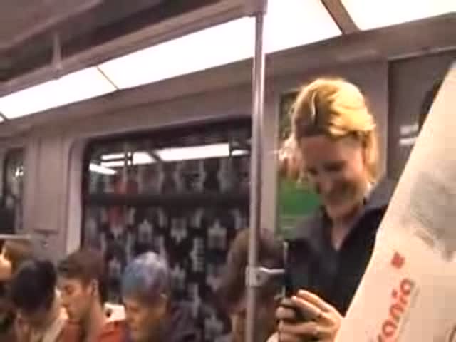 Contagious Subway Laughter