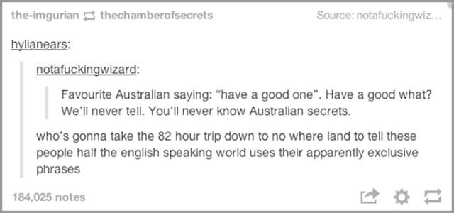 Australians are One Special Nation