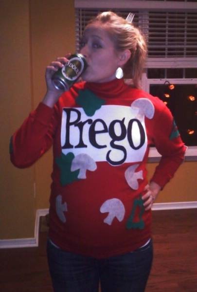 Halloween Pregnancy Costumes That Are a Little too Weird for Words