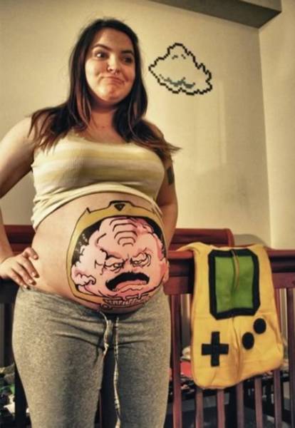 Halloween Pregnancy Costumes That Are a Little too Weird for Words
