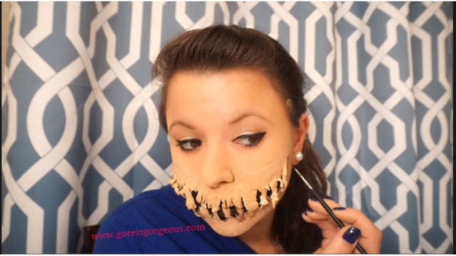 This Freaky Halloween Makeup Will Give You Nightmares for Days