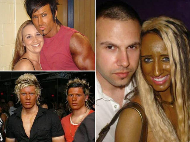 People Who Took Fake Tans a Little Overboard